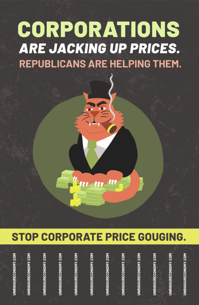 Corporate Price Gouging Unrig Our Economy